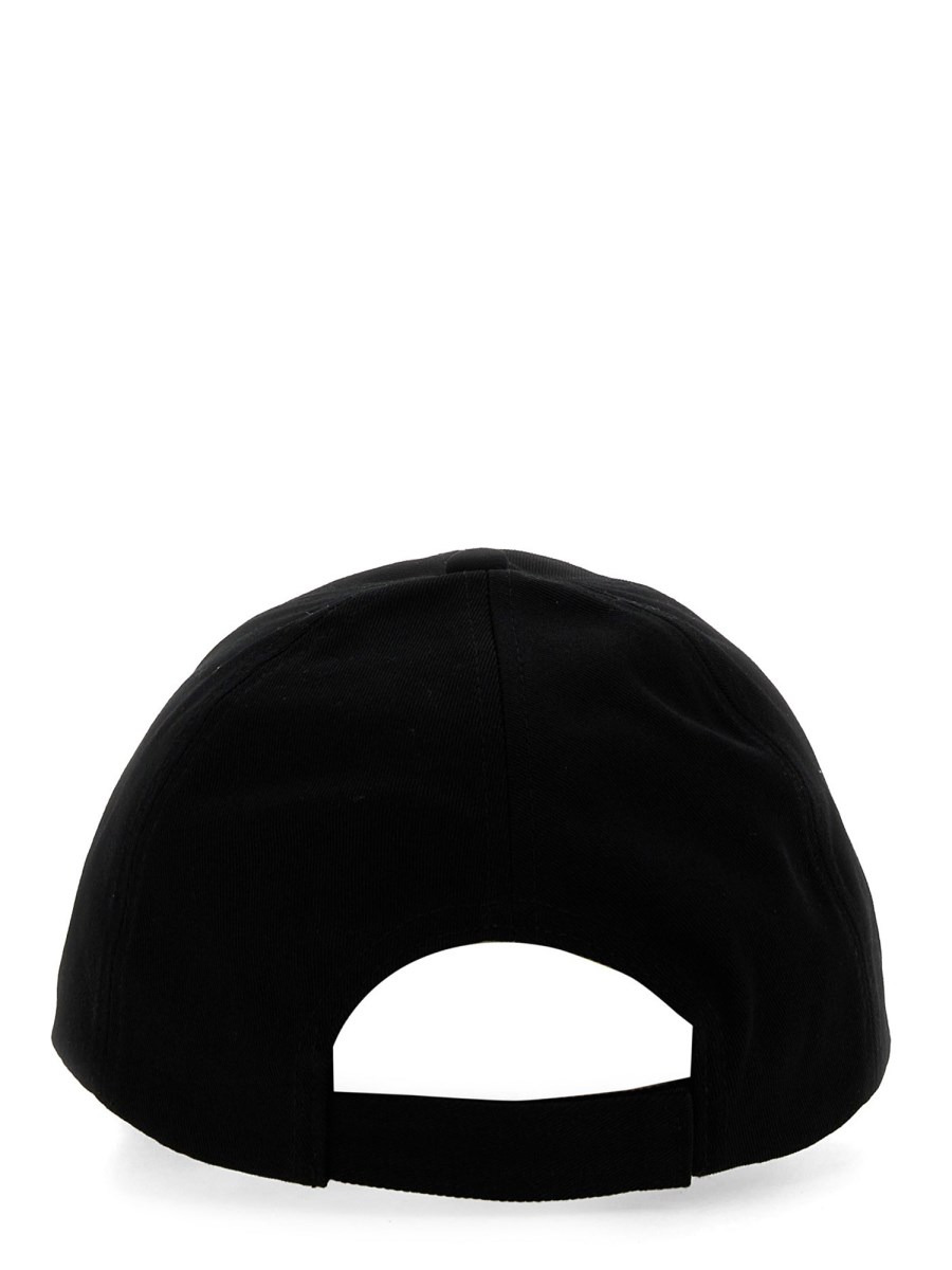 GANNI CAPPELLO DA BASEBALL IN COTONE CON LOGO