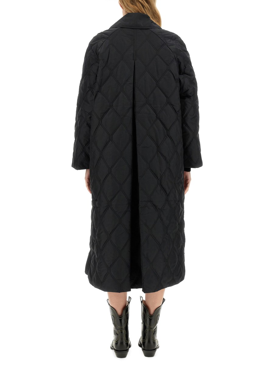 GANNI CAPPOTTO TRAPUNTATO IN RIPSTOP