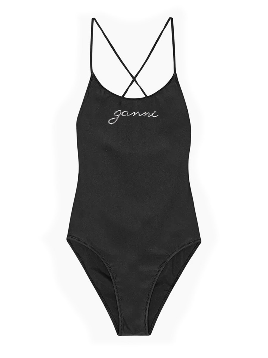 GANNI COSTUME INTERO CON LOGO