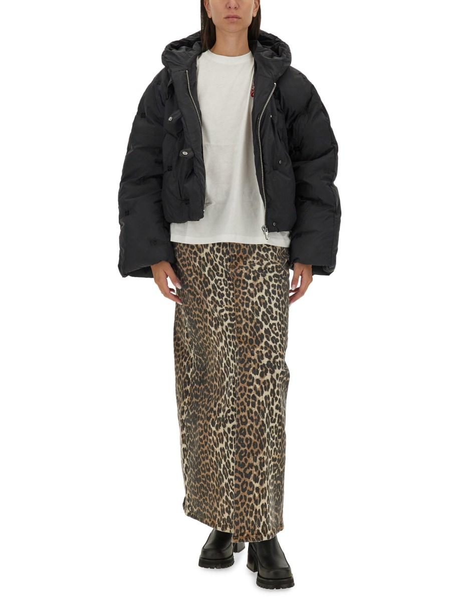 GANNI GIACCA IN NYLON