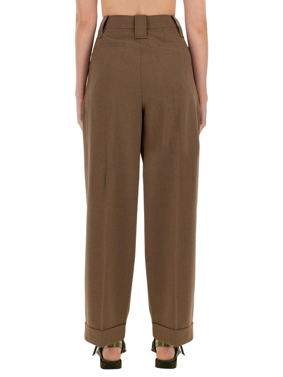 GANNI PANTALONE LOOSE FIT