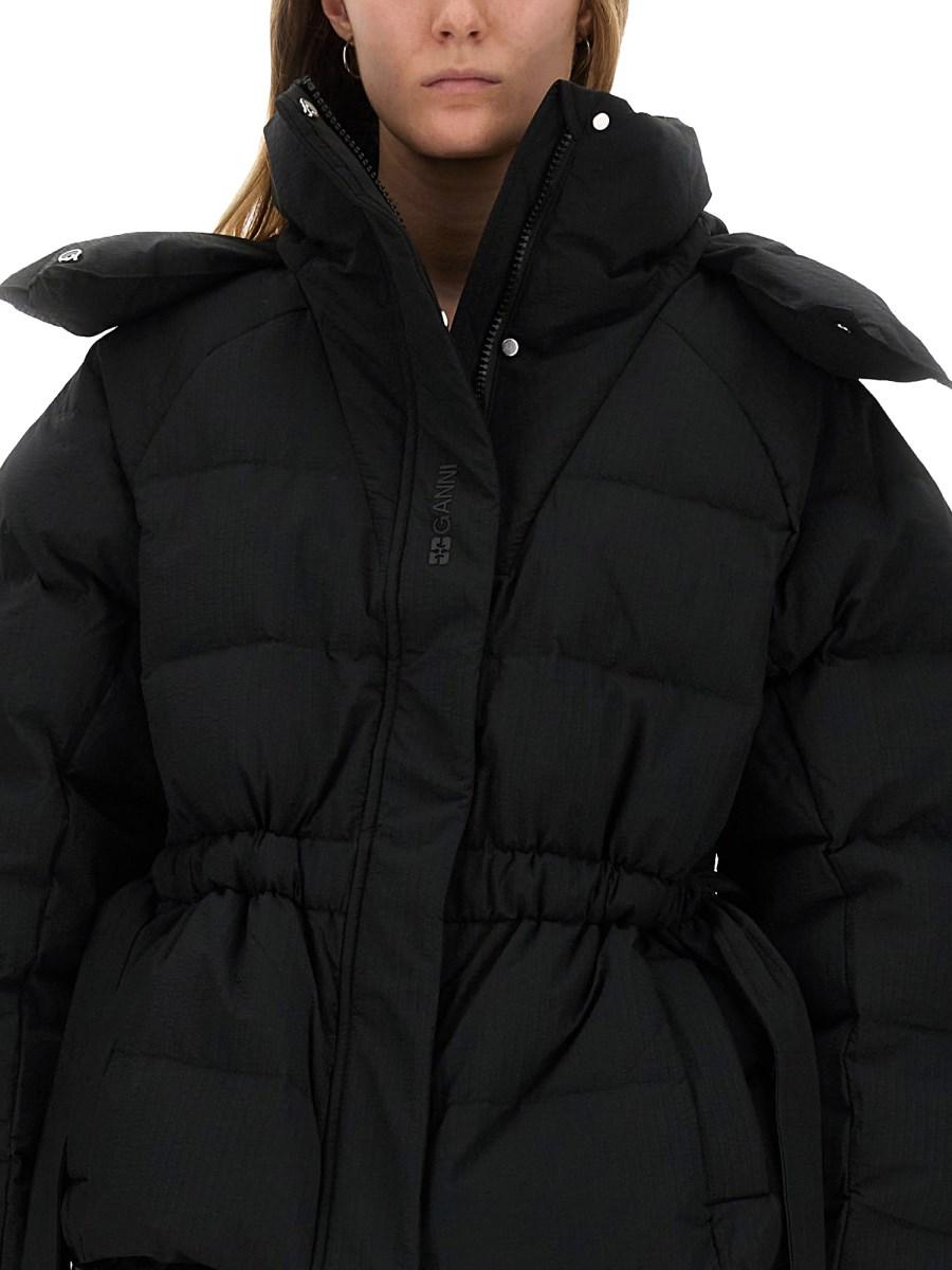 GANNI PIUMINO TECH OVERSIZE FIT