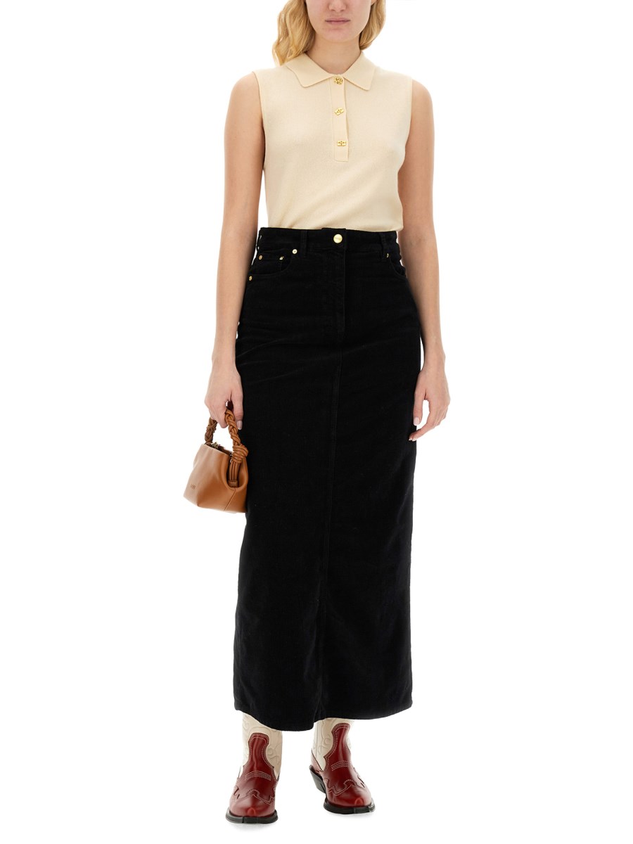 GANNI POLO IN CASHMERE