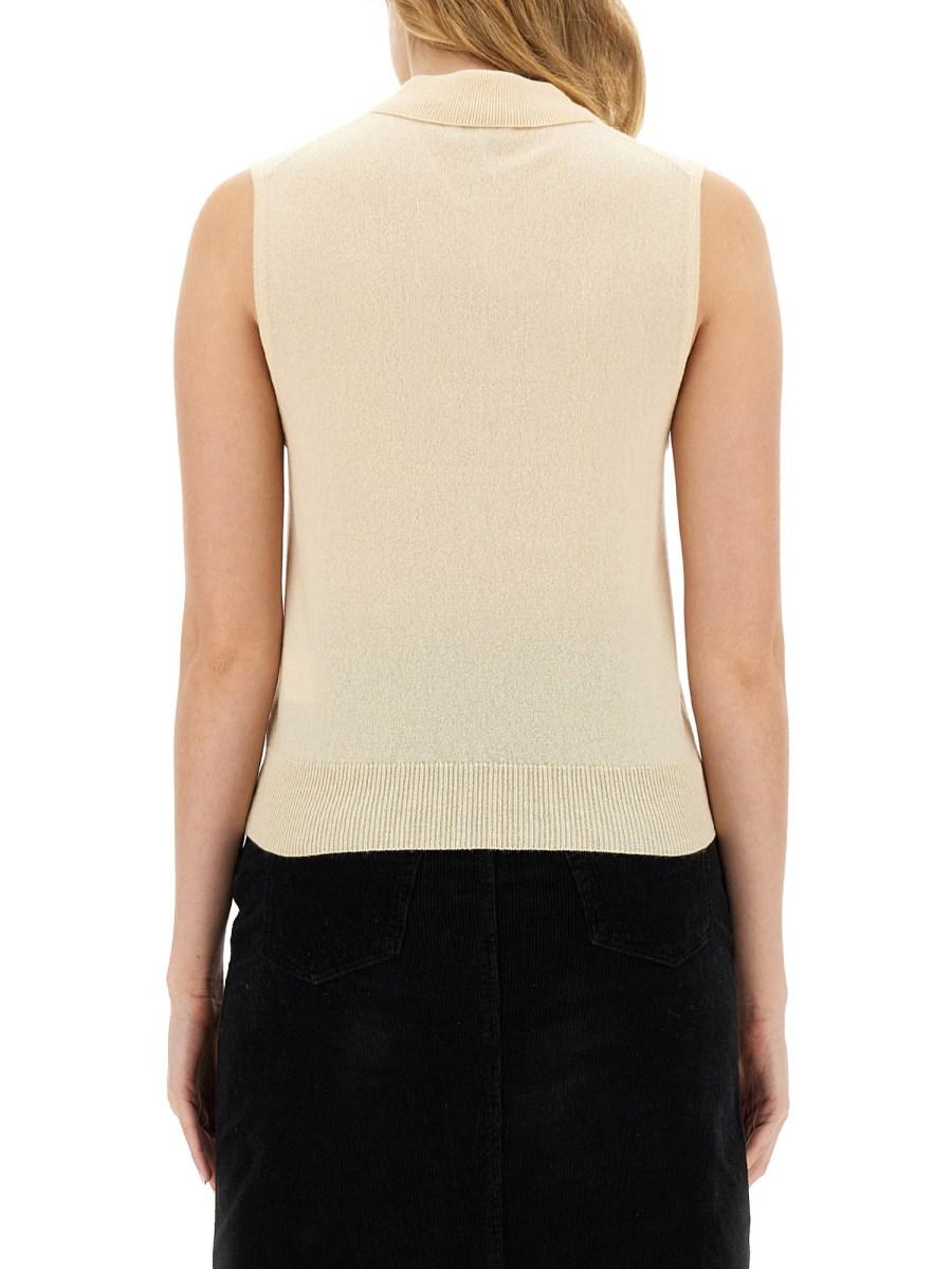 GANNI POLO IN CASHMERE