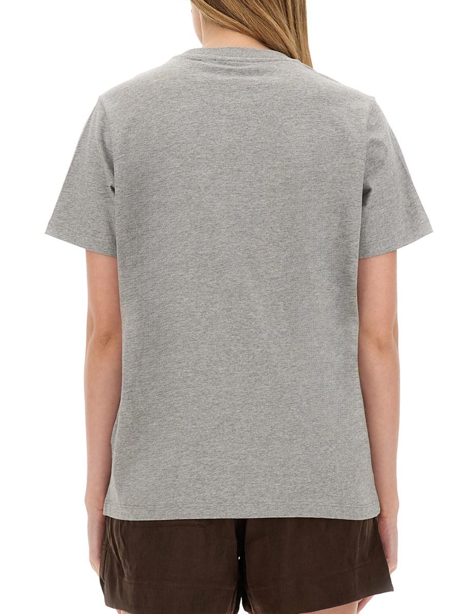 GANNI T-SHIRT CON STAMPA