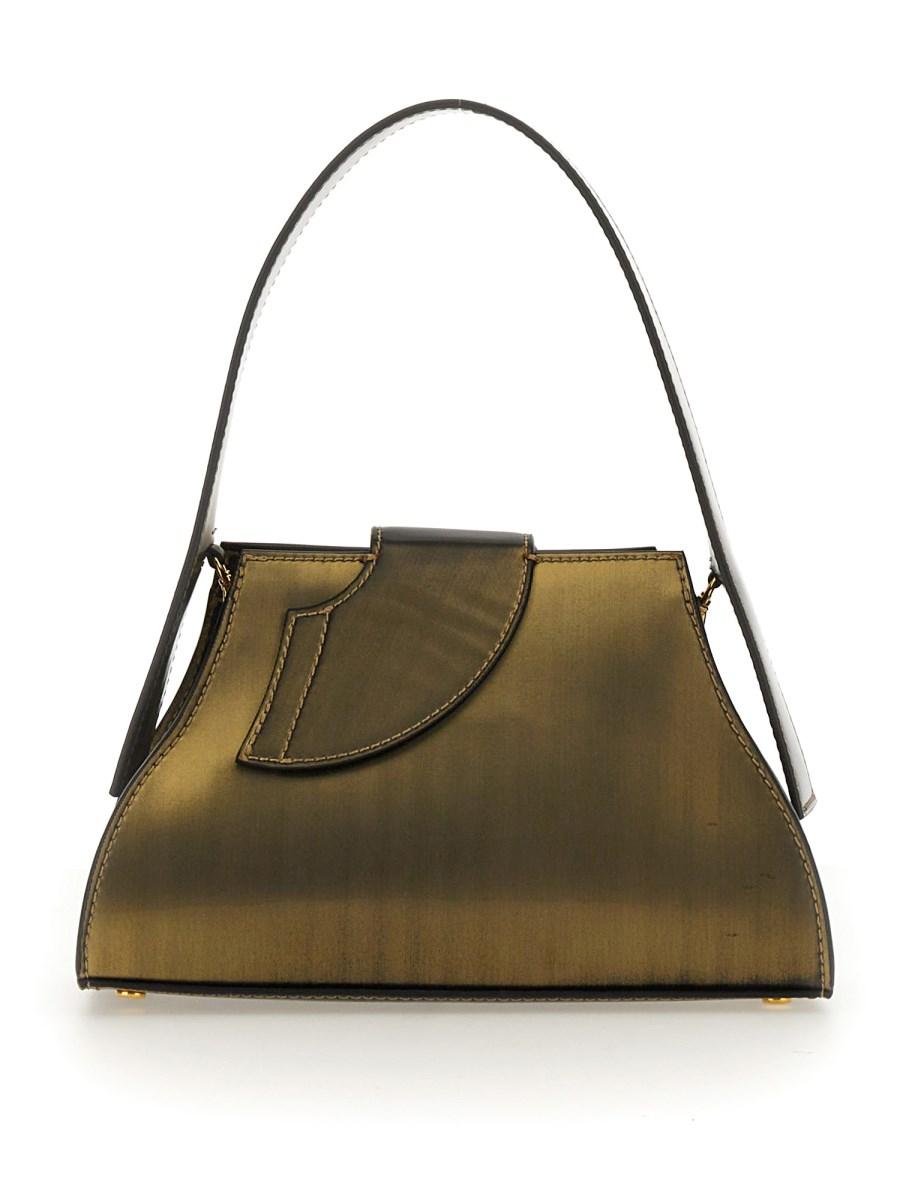 GCDS BORSA SMALL COMMA HOLOGRAPHIC