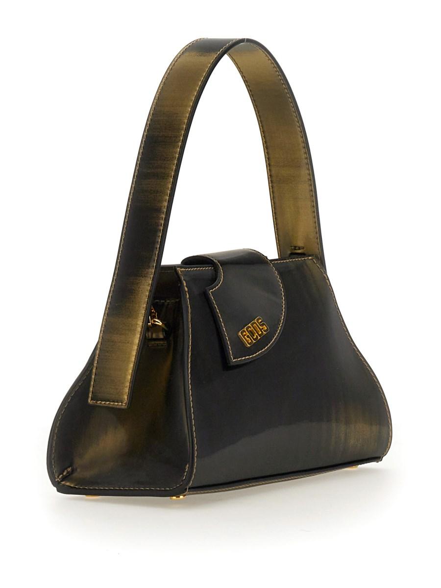 GCDS BORSA SMALL COMMA HOLOGRAPHIC