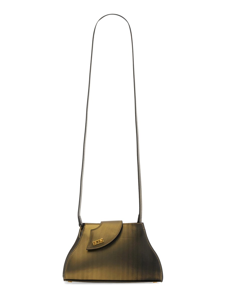 GCDS BORSA SMALL COMMA HOLOGRAPHIC