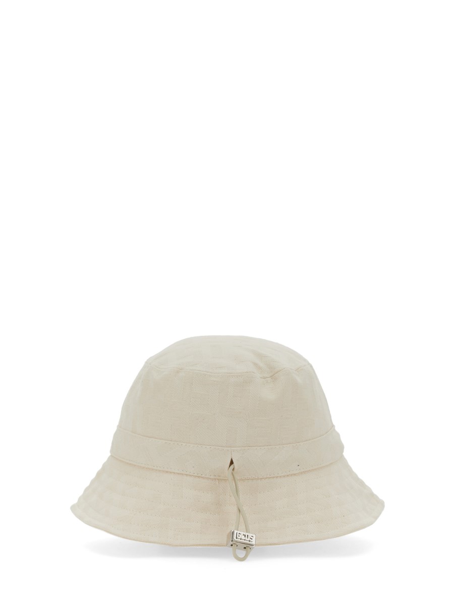 GCDS CAPPELLO MONOGRAM BUCKET IN COTONE