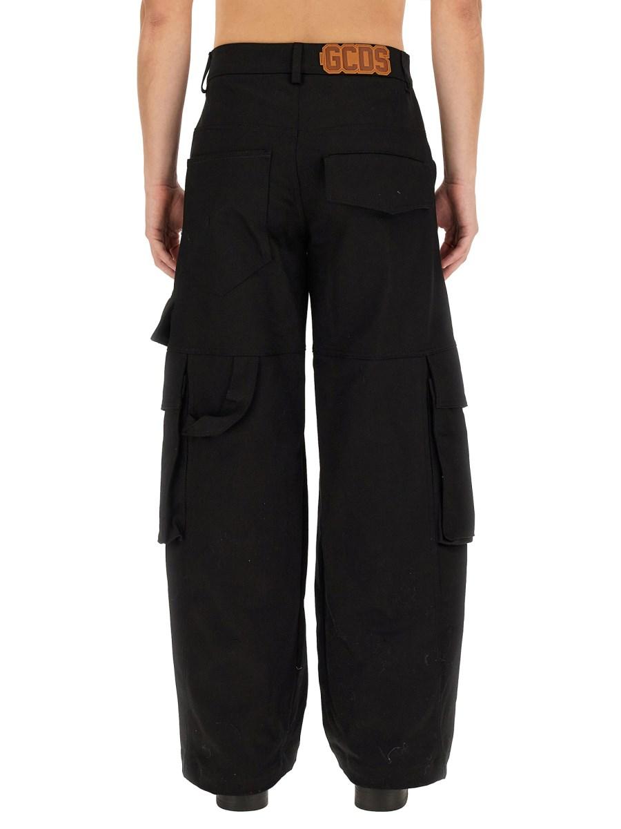 GCDS PANTALONE ULTRACARGO IN COTONE