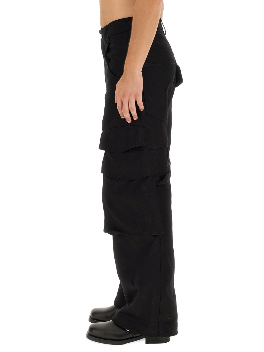 GCDS PANTALONE ULTRACARGO IN COTONE