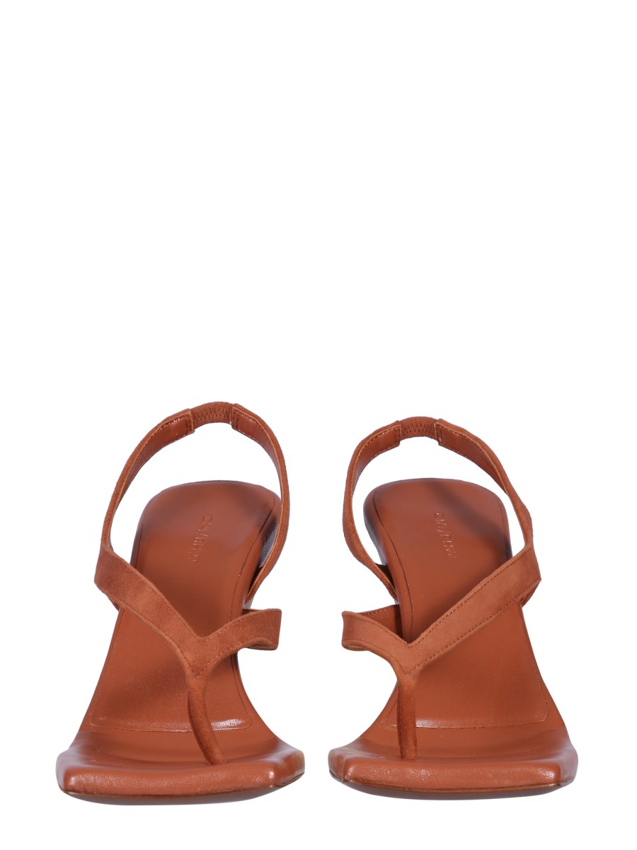 GIA BORGHINI ZEPPA ROSIE 12 IN NAPPA