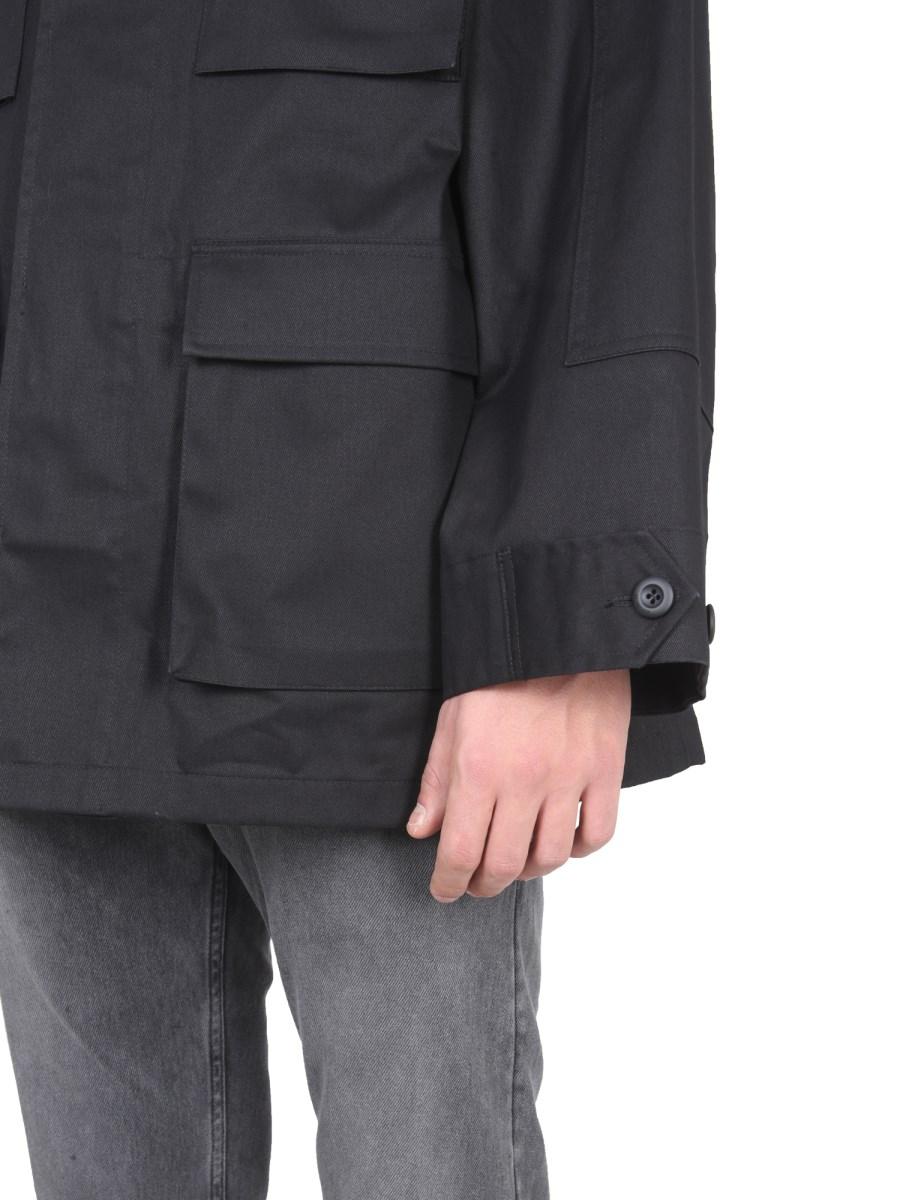 BALENCIAGA GIACCA CARGO IN DRILL DI COTONE WORKWEAR