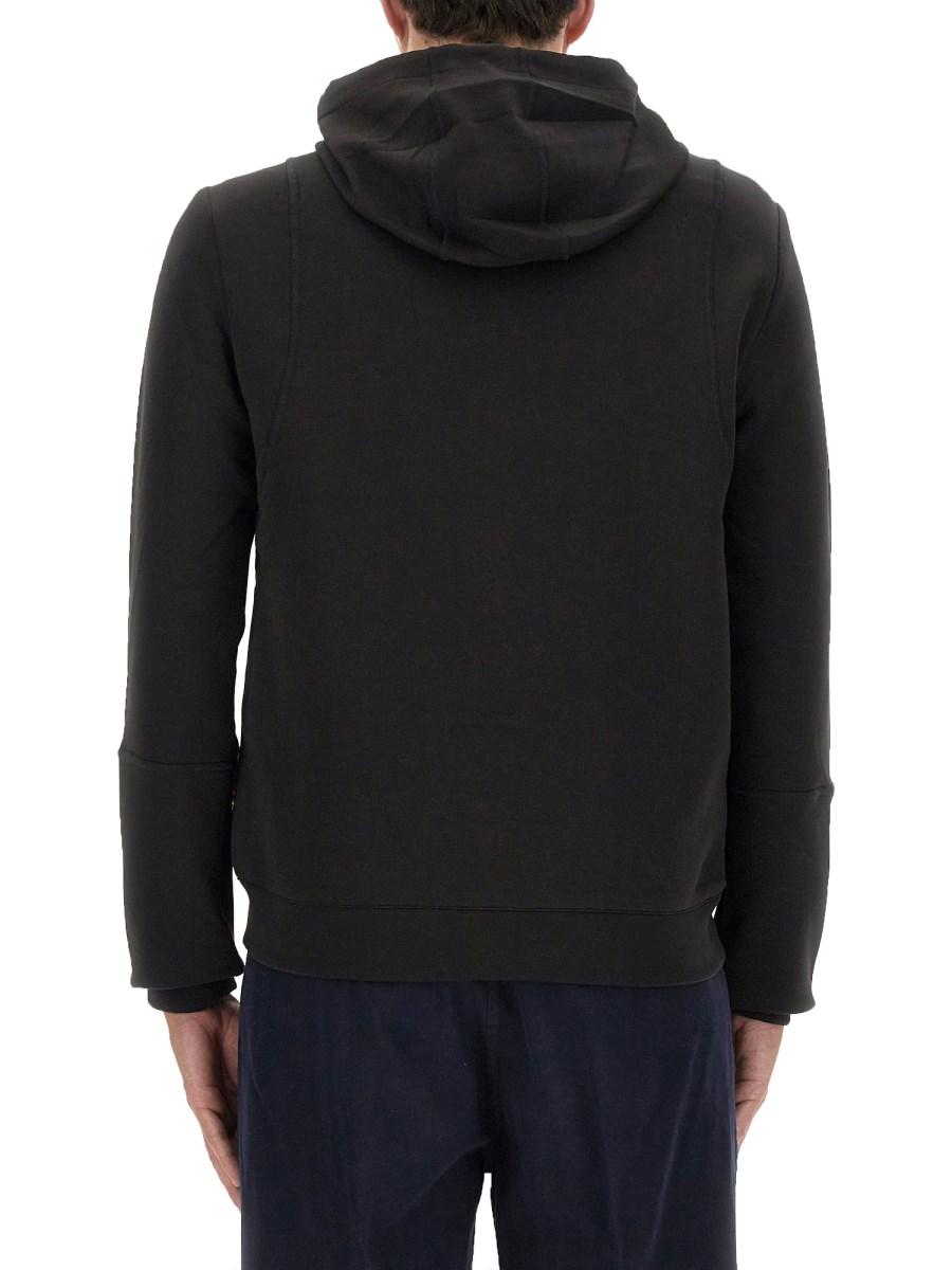 PS BY PAUL SMITH GIACCA CON CAPPUCCIO IN TESSUTO TECNICO