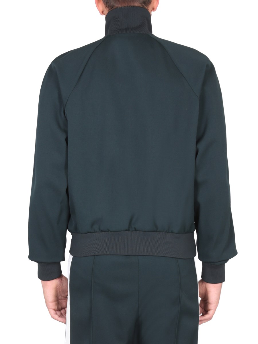 BOTTEGA VENETA GIACCA DELLA TUTA IN GRAIN DE POUDRE STRETCH