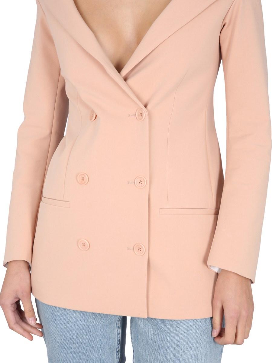 PHILOSOPHY DI LORENZO SERAFINI GIACCA DOPPIOPETTO IN COTONE STRETCH