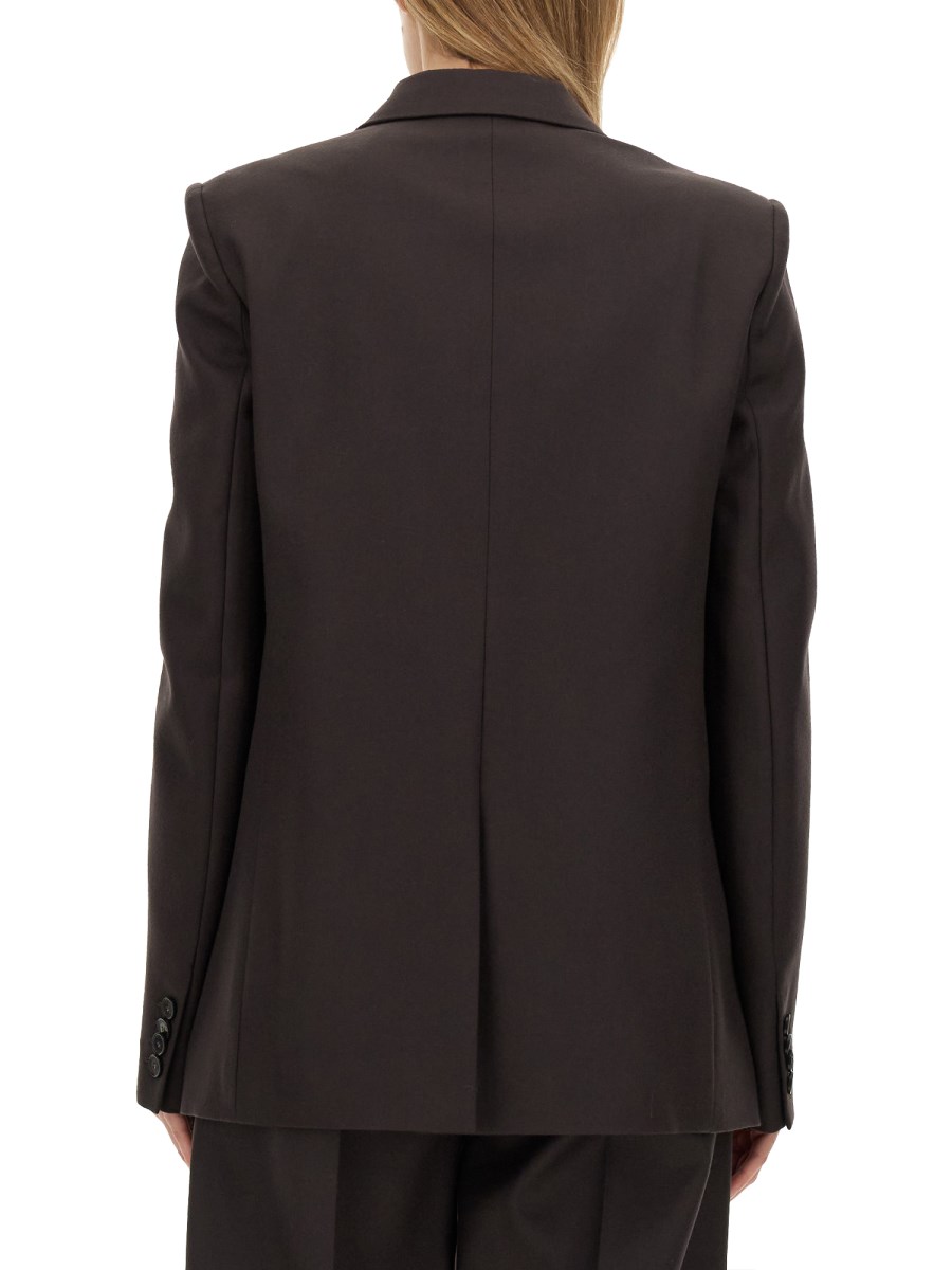 STELLA McCARTNEY GIACCA DOPPIOPETTO IN FLANELLA DI LANA
