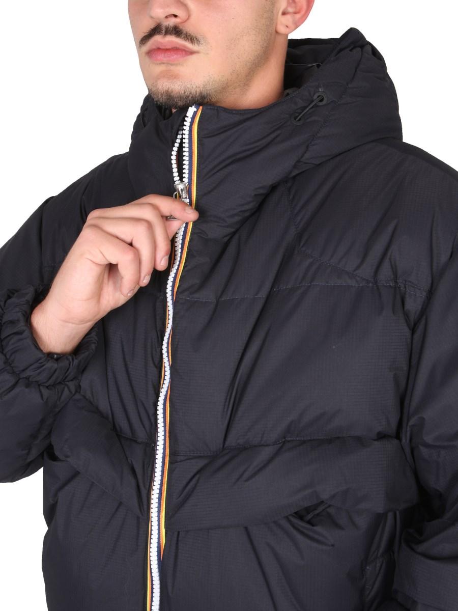 K-WAY GIACCA IMBOTTITA "CLAUDEN 2.1 AMIABLE" IN NYLON