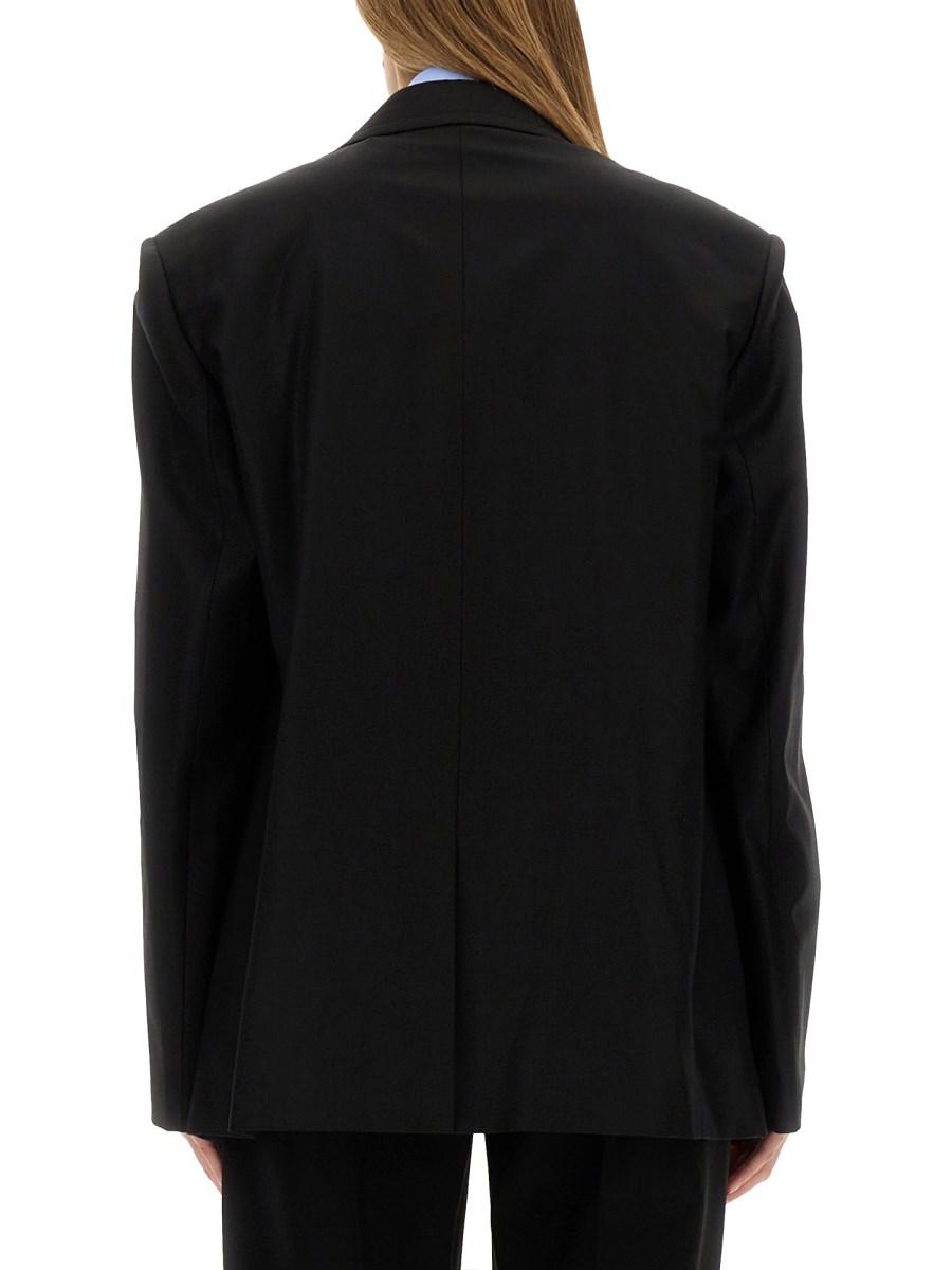 ALEXANDER WANG GIACCA OVERSIZE CON CAMICIA INTEGRATA