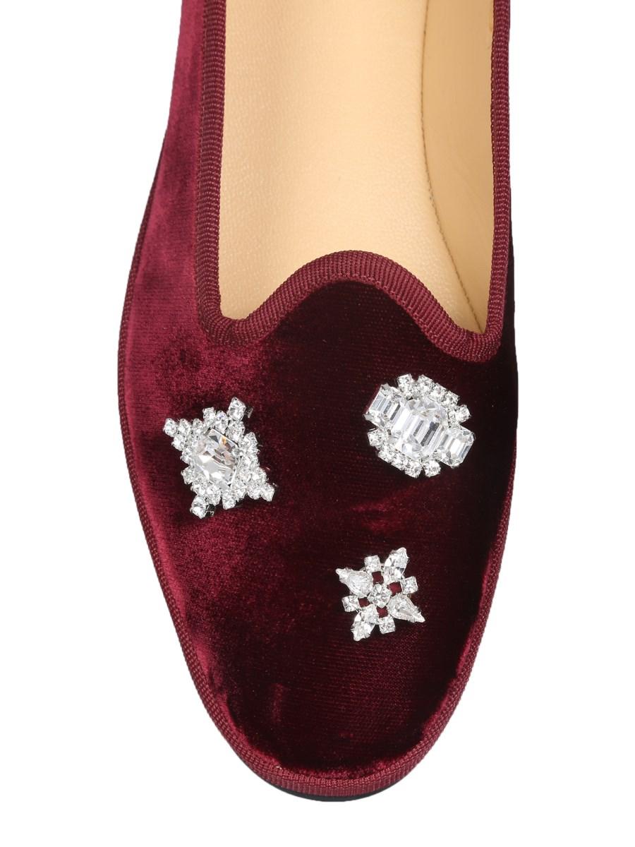 GIANNICO SLIPPER FRIULANA IN VELLUTO