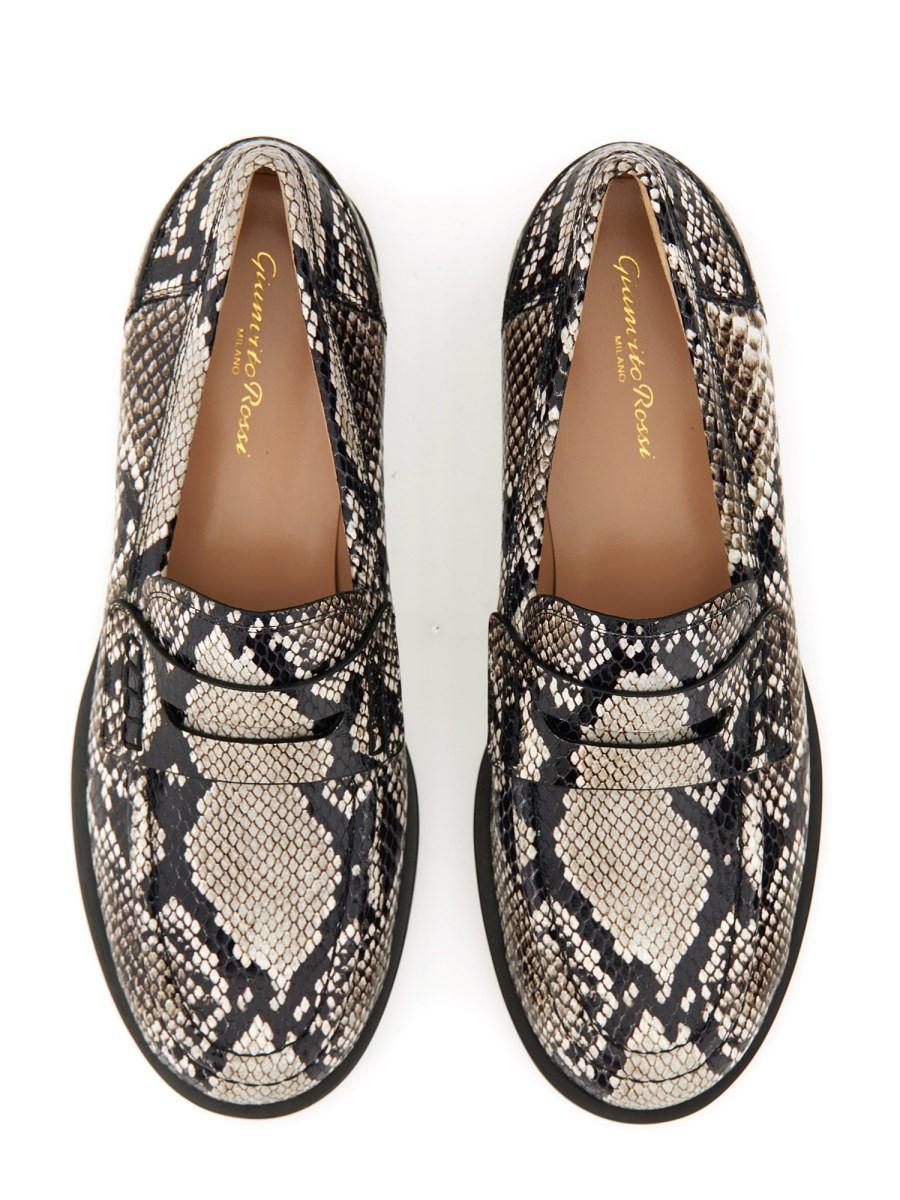 GIANVITO ROSSI MOCASSINO BORNEO IN PELLE