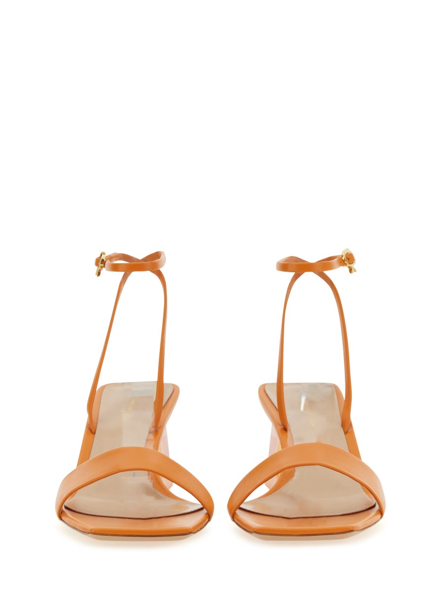 GIANVITO ROSSI SANDALO COSMIC IN NAPPA