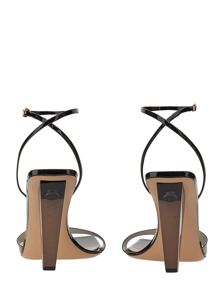 GIANVITO ROSSI SANDALO ODYSSEY IN PELLE