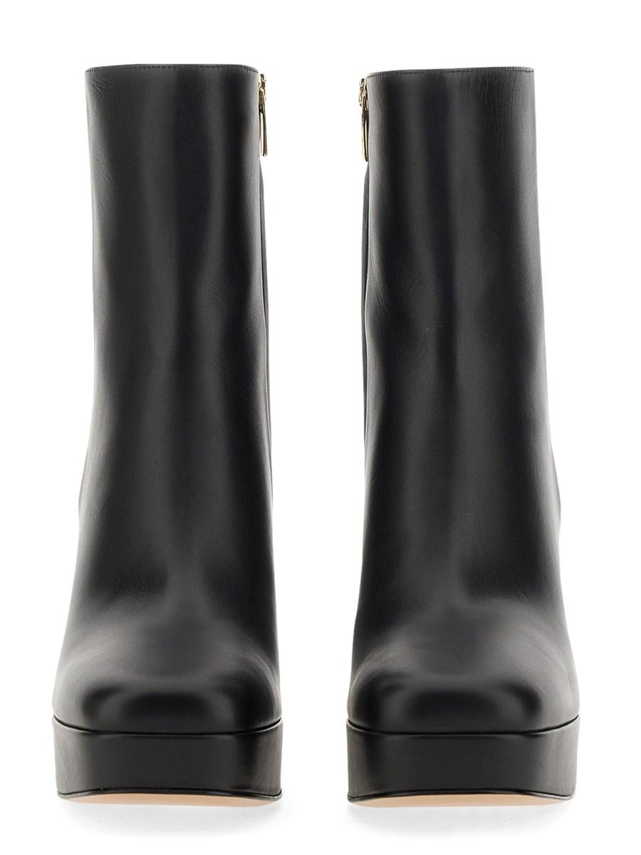 GIANVITO ROSSI STIVALETTO DAISEN IN PELLE
