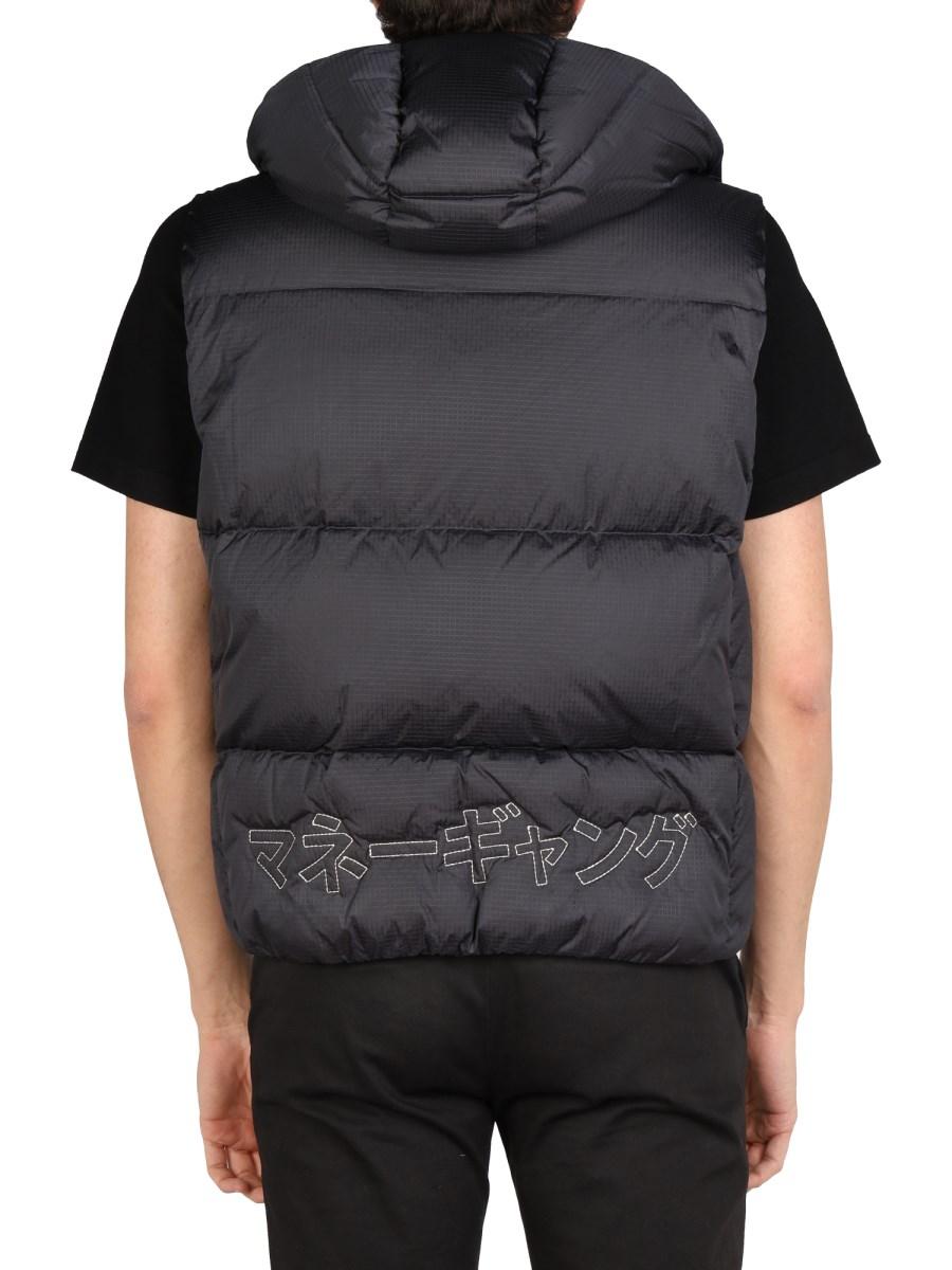 TATRAS X SFERA EBBASTA GILET "SVERLI" IN NYLON CON CAPPUCCIO