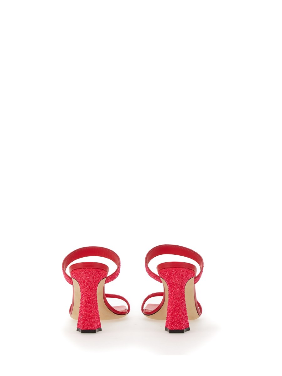 GIUSEPPE ZANOTTI MULE CON GLITTER