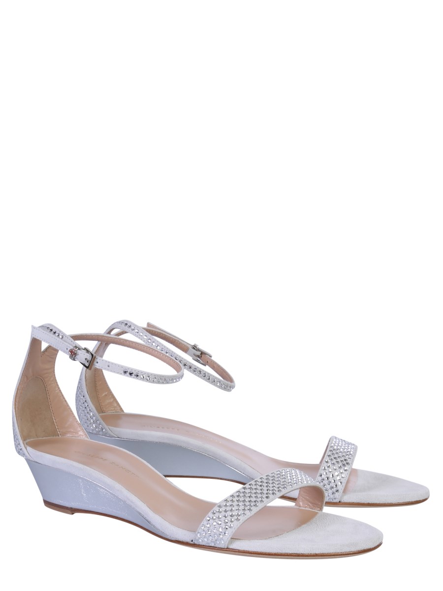 GIUSEPPE ZANOTTI SANDALO "KANDA" IN PELLE