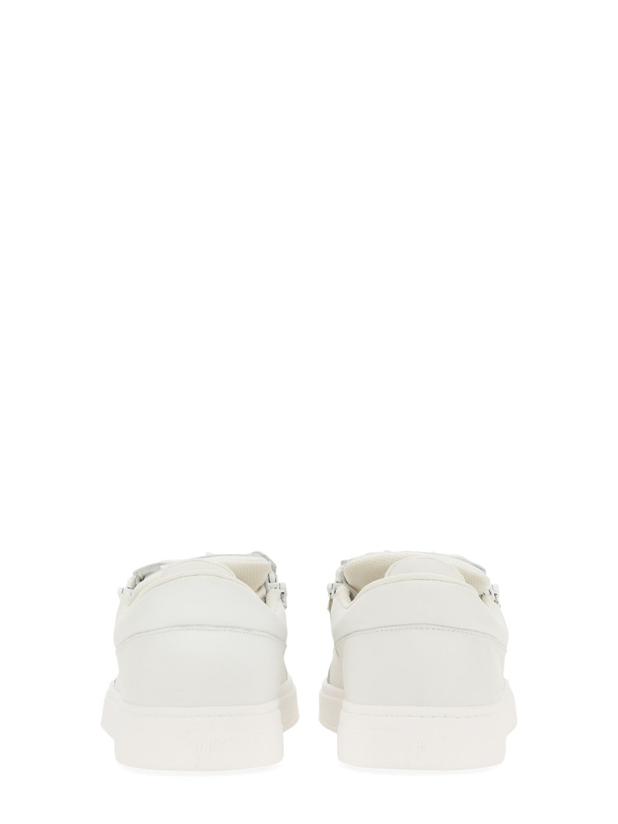 GIUSEPPE ZANOTTI SNEAKER IN PELLE