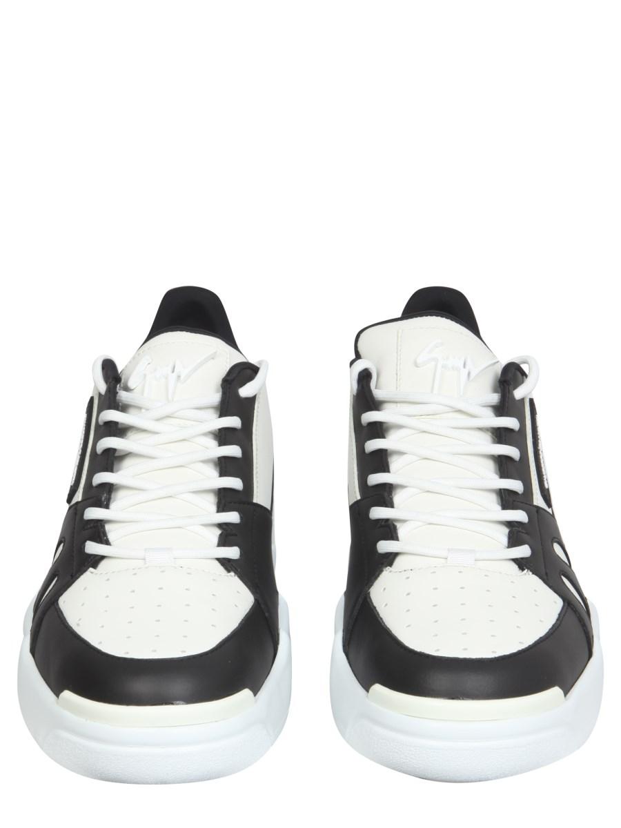 GIUSEPPE ZANOTTI SNEAKER TALON IN PELLE