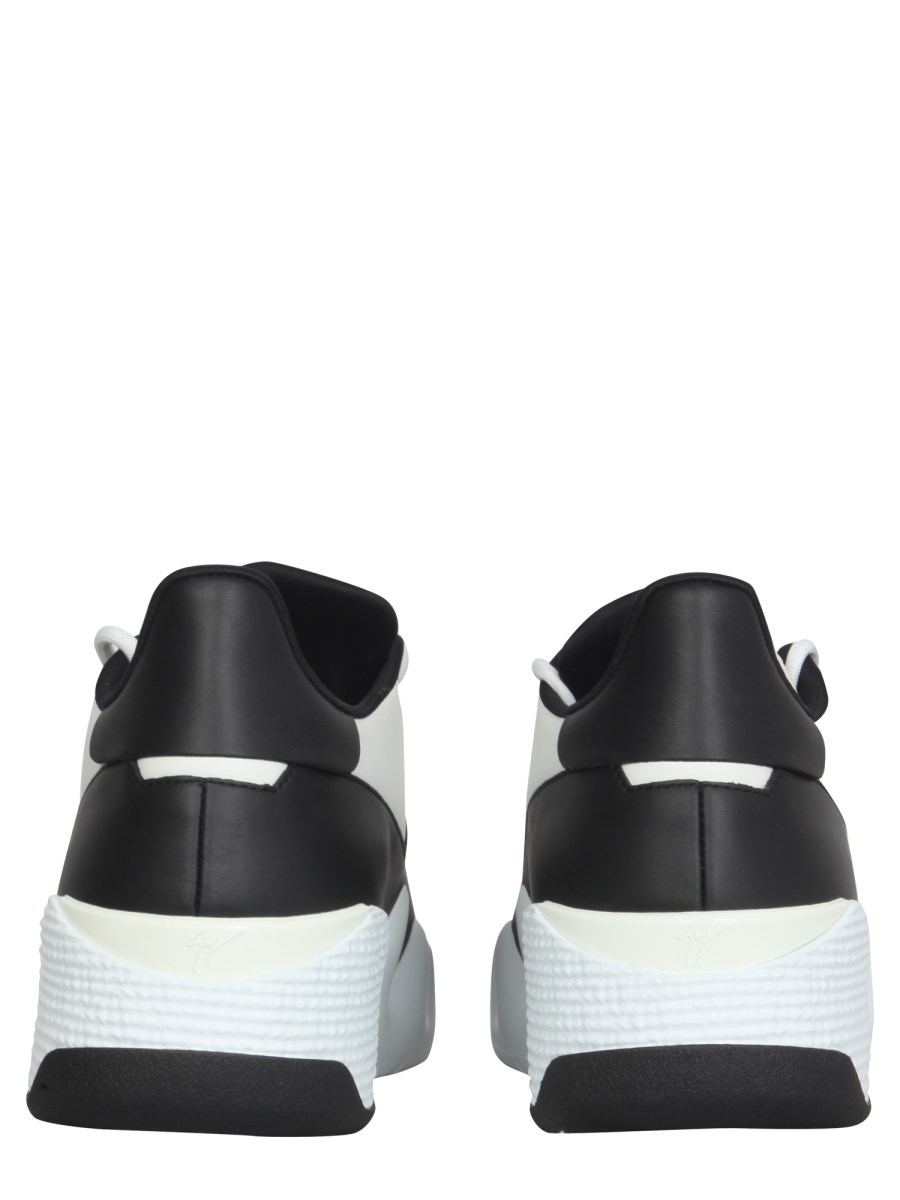 GIUSEPPE ZANOTTI SNEAKER TALON IN PELLE