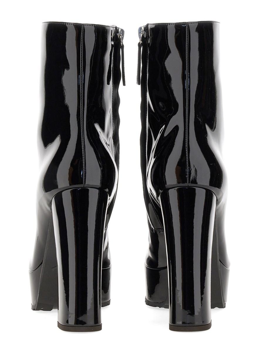 GIUSEPPE ZANOTTI STIVALE IN ECOPELLE CON PLATEAU