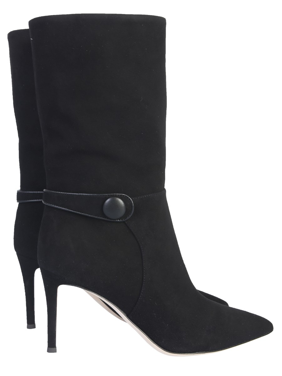 GIUSEPPE ZANOTTI STIVALE IN SUEDE CON TACCO