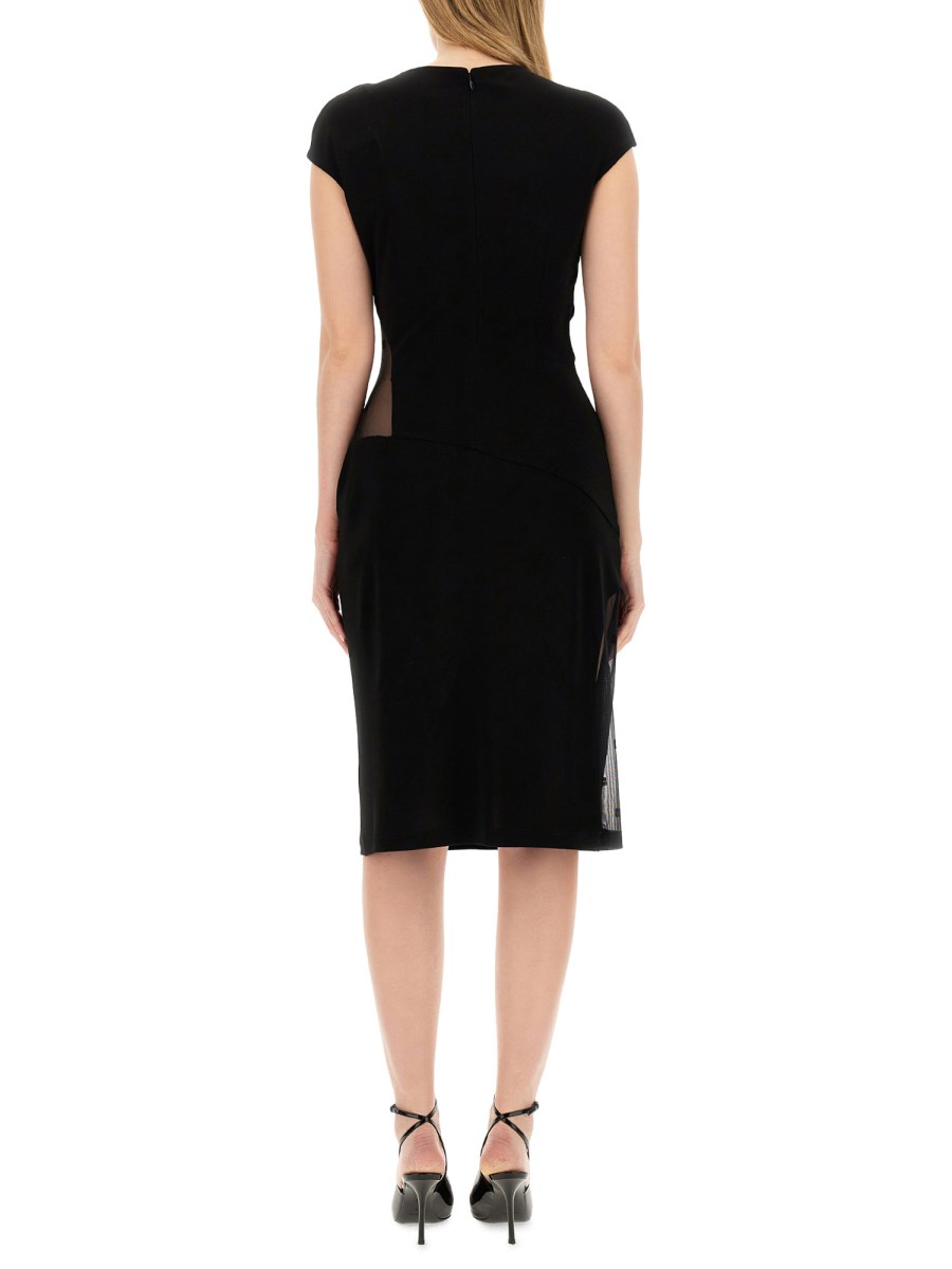 GIVENCHY ABITO IN CREPE E TULLE 4G