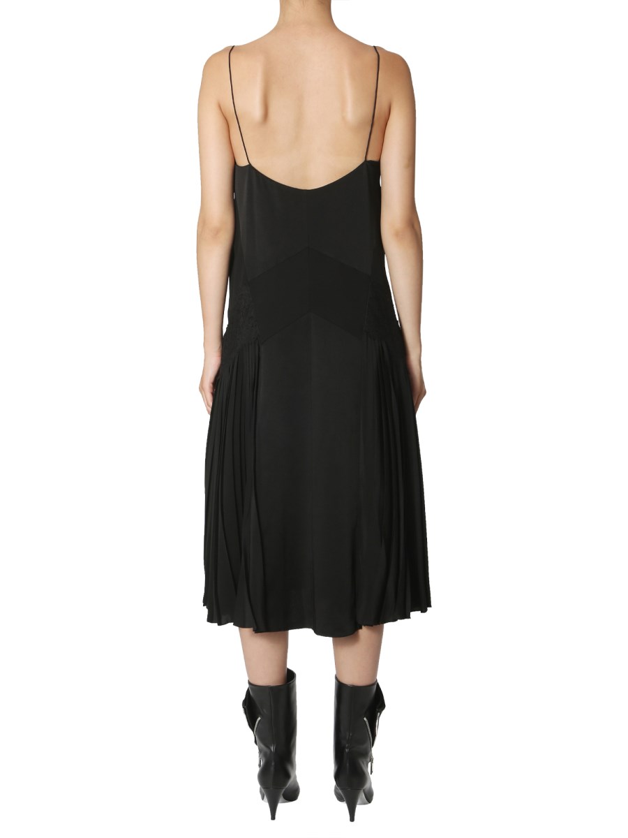 GIVENCHY ABITO SENZA MANICHE CON SCOLLO IN VELLUTO