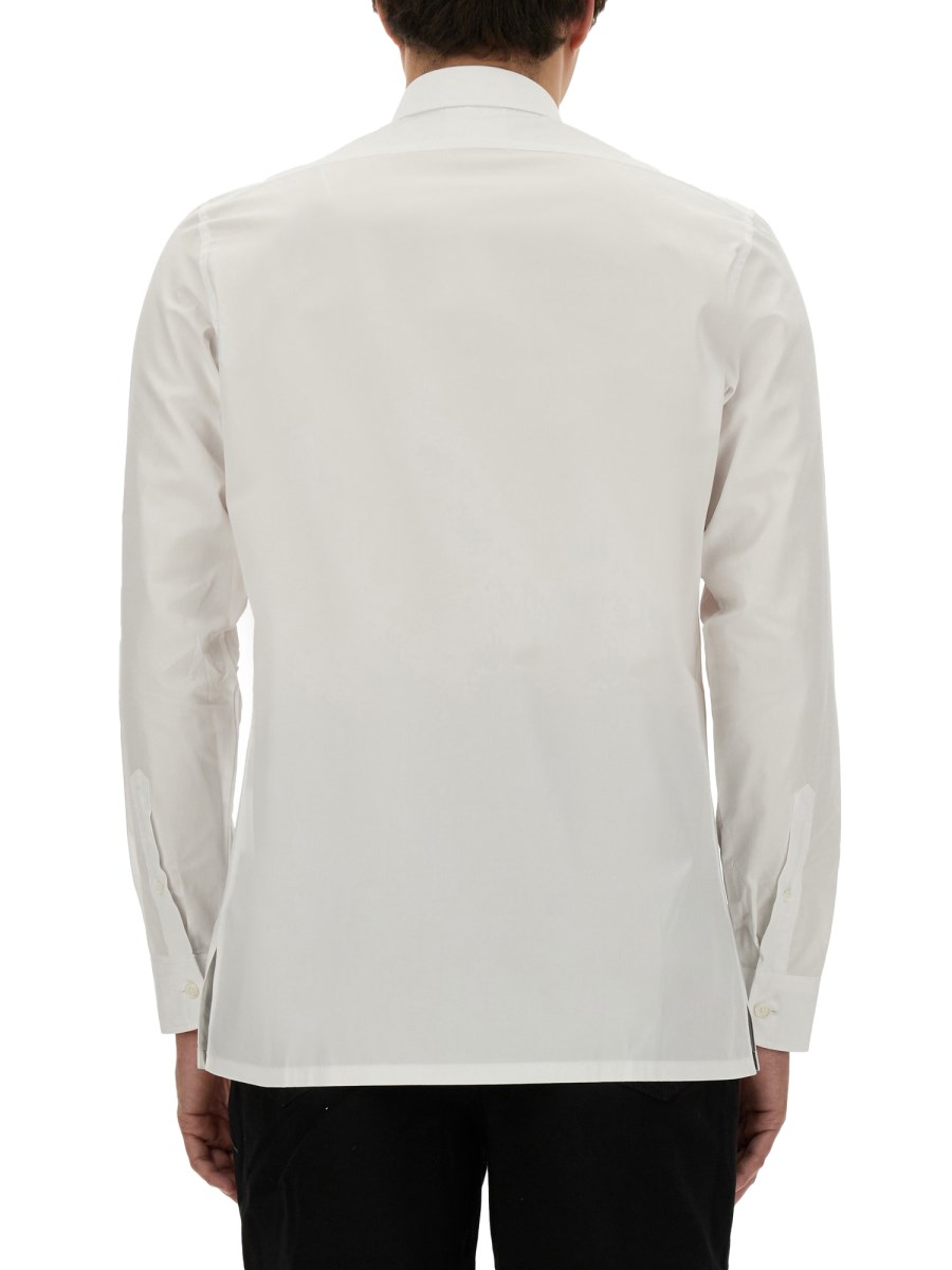 GIVENCHY CAMICIA CLASSICA IN POPELINE DI COTONE