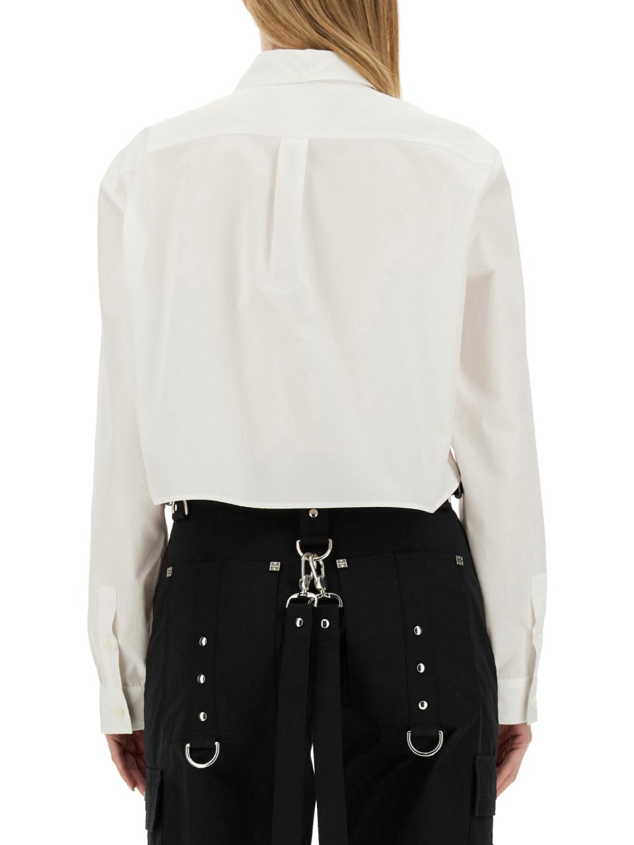 GIVENCHY CAMICIA CROPPED