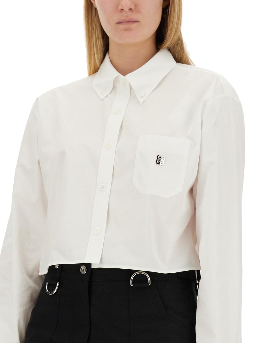 GIVENCHY CAMICIA CROPPED