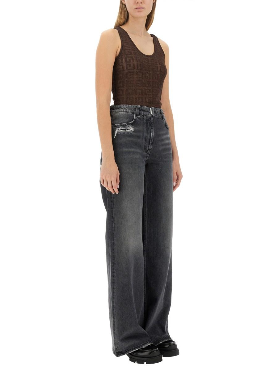GIVENCHY CANOTTA IN JACQUARD DI LUREX 4G