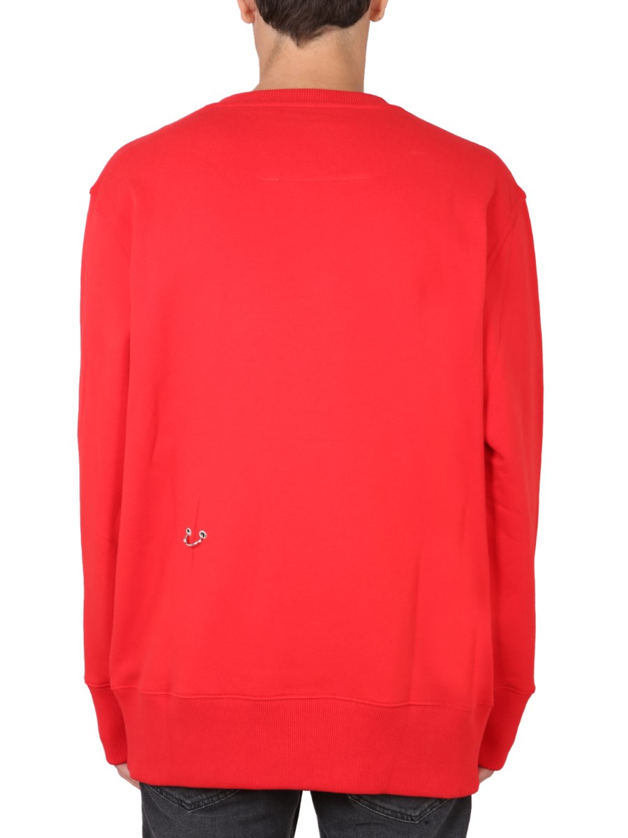 GIVENCHY FELPA IN COTONE CON DETTAGLI DI METALLO