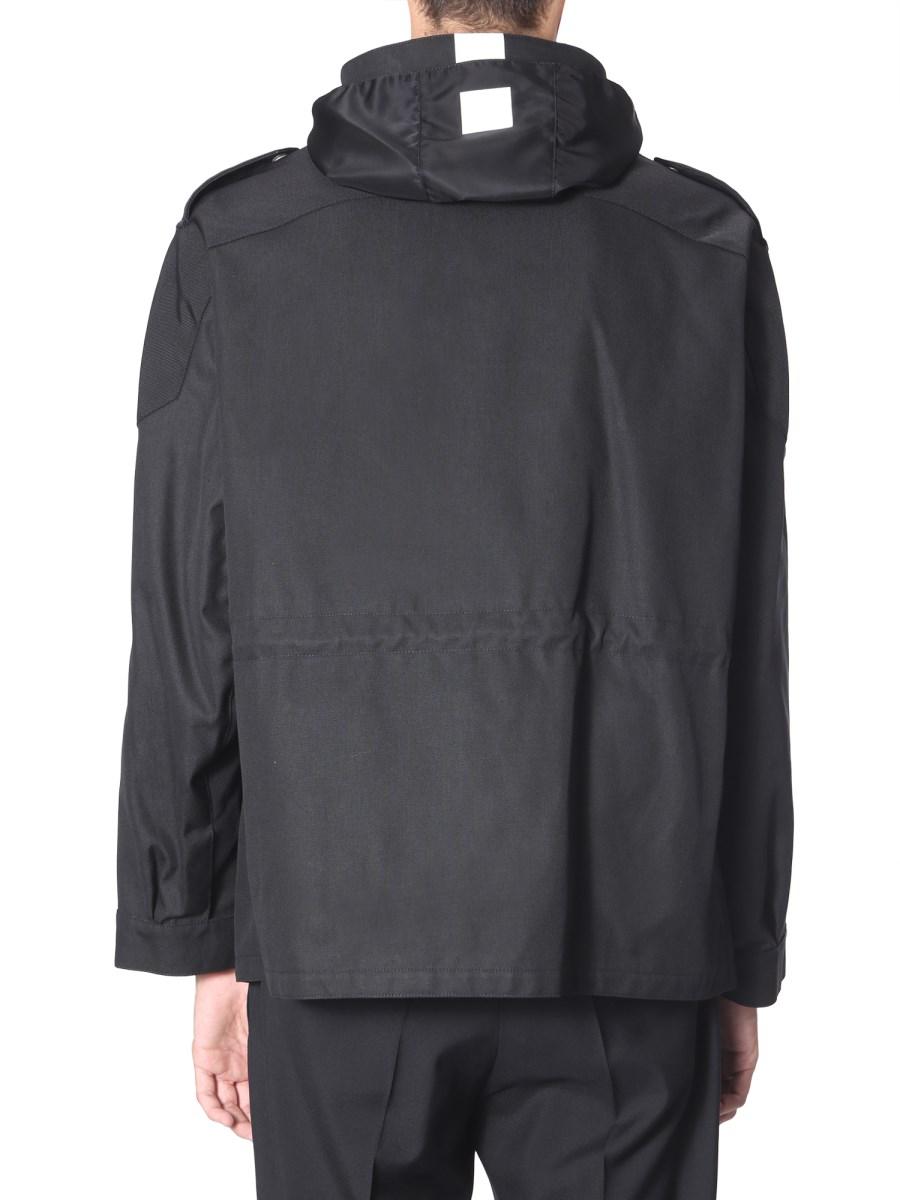GIVENCHY GIACCA A VENTO A COLLO ALTO CON LOGO