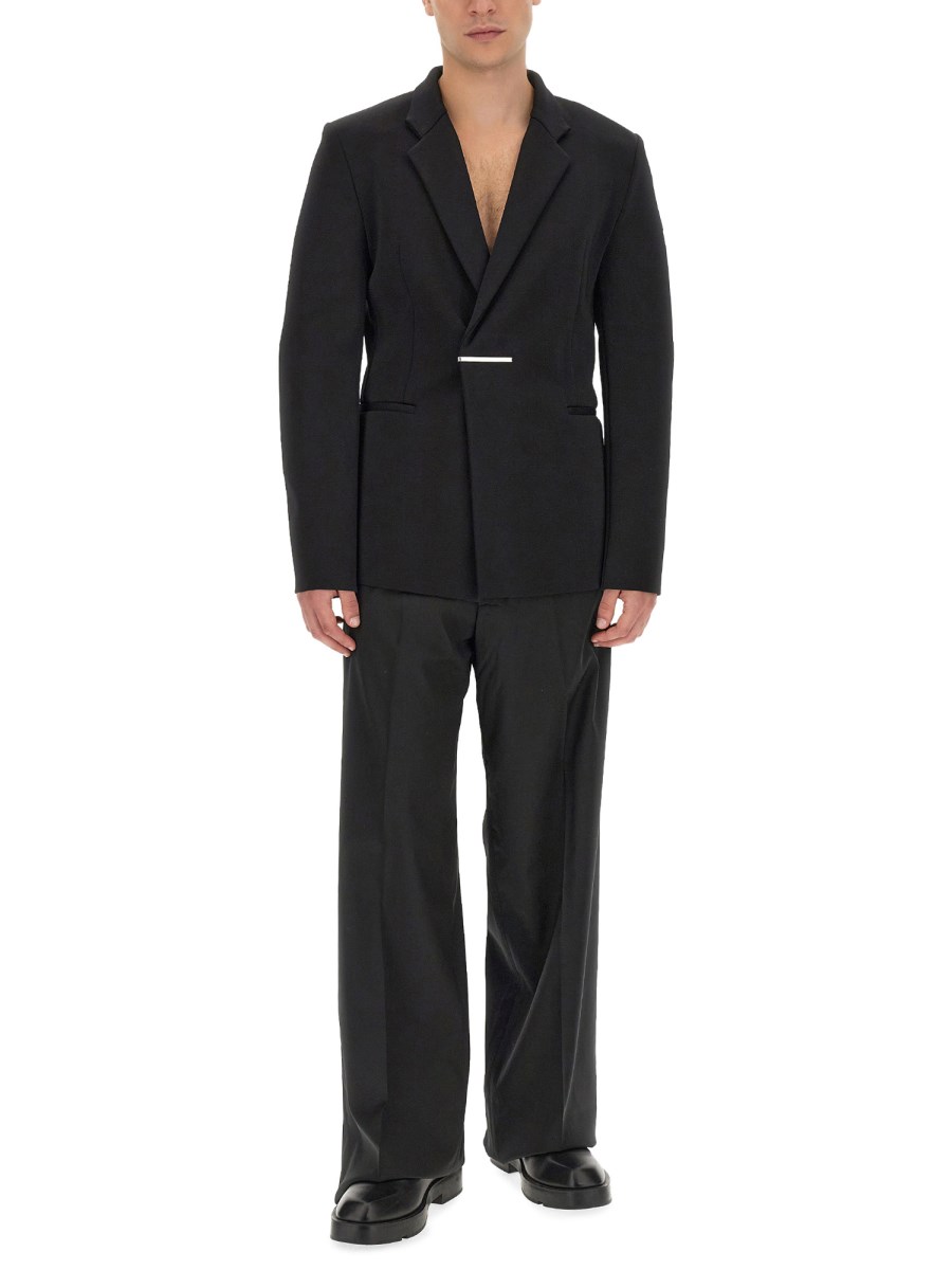 GIVENCHY GIACCA KNIT U-LOCK IN VISCOSA