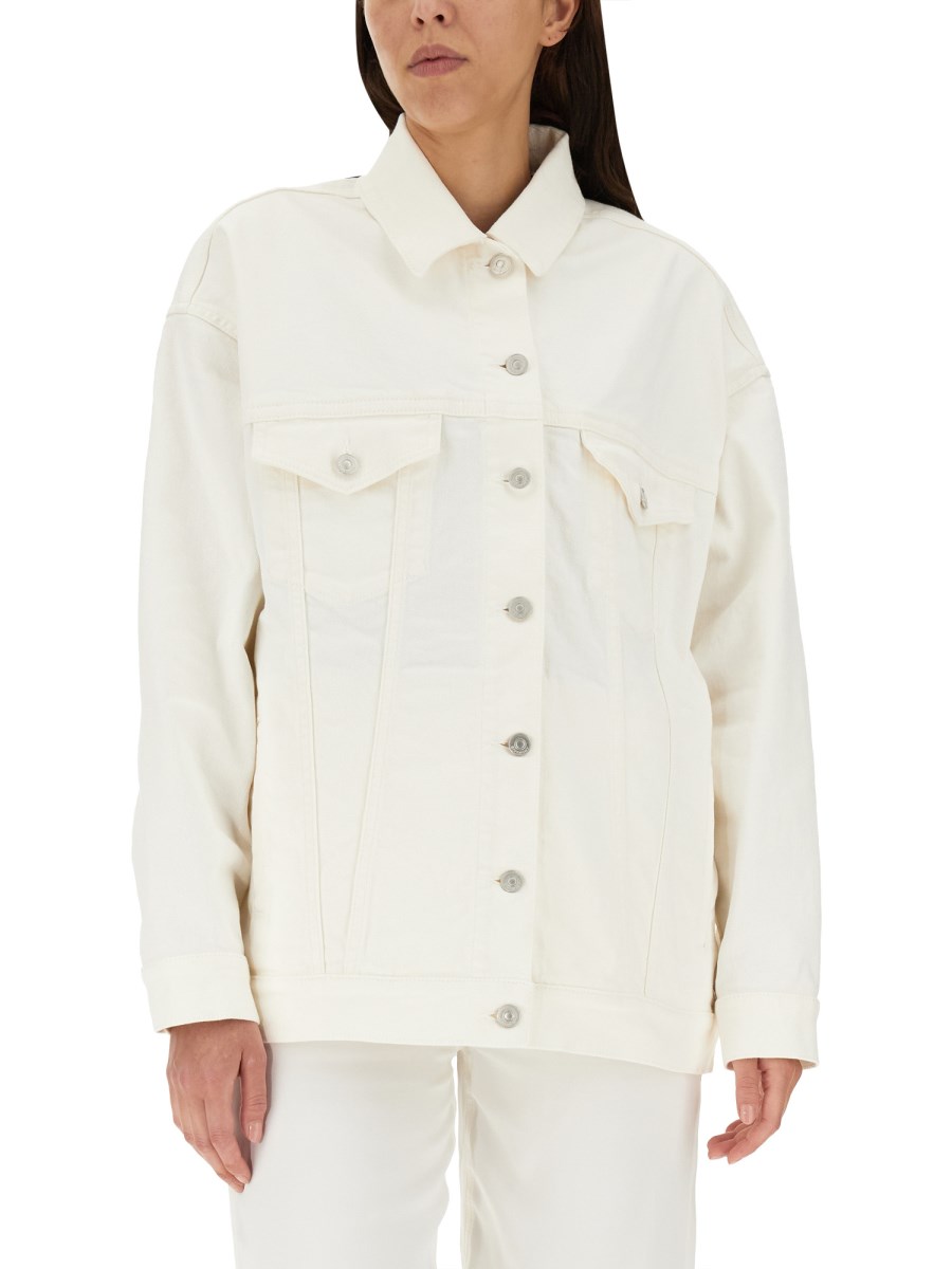 GIVENCHY GIACCA OVERSIZE IN DENIM