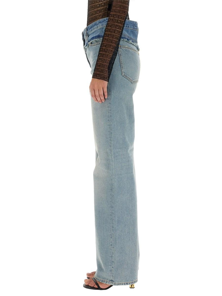 GIVENCHY JEANS OVERSIZE IN DENIM