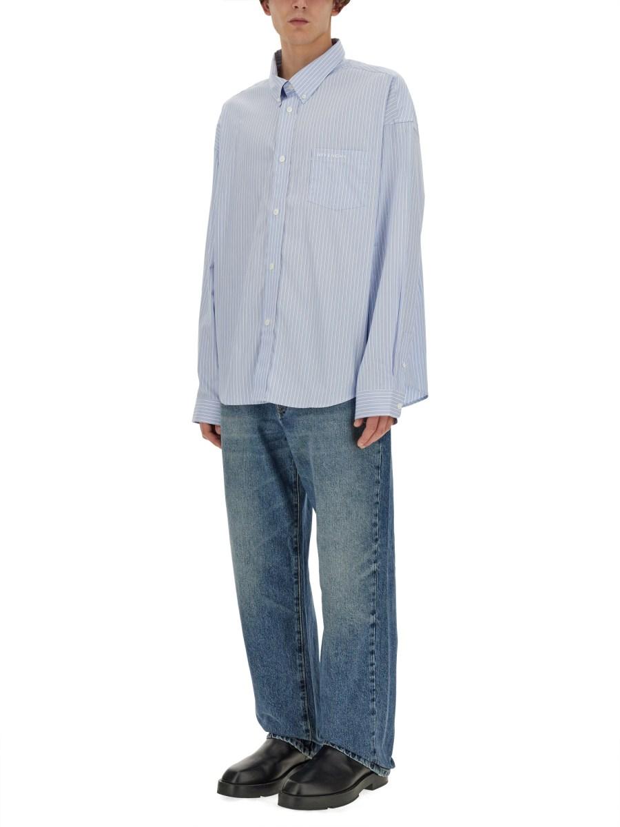 GIVENCHY JEANS REGULAR FIT IN DENIM DI COTONE