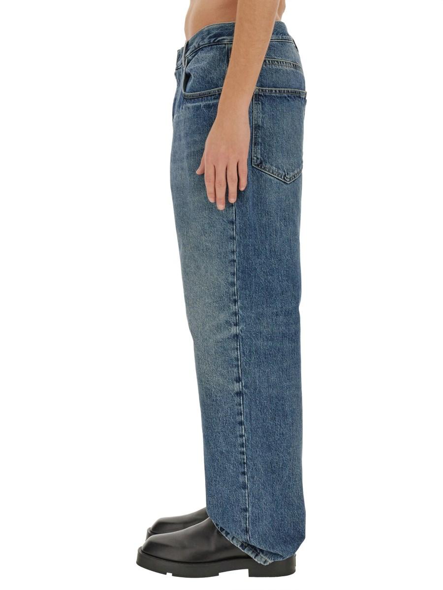 GIVENCHY JEANS REGULAR FIT IN DENIM DI COTONE