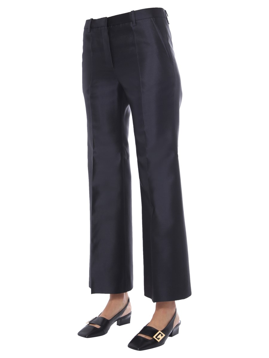 GIVENCHY PANTALONE AMPIO IN MISTO LANA E SETA